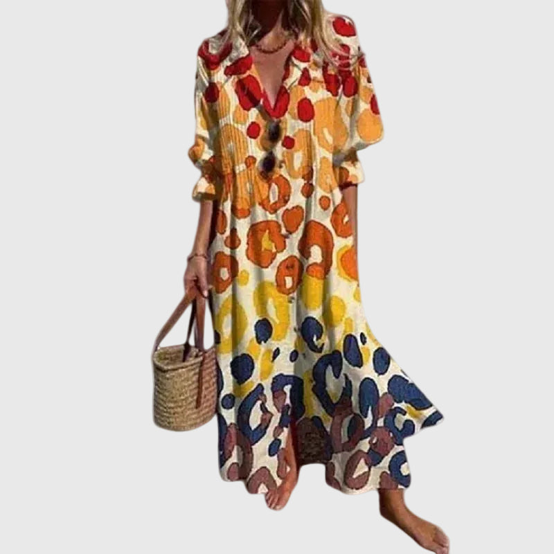 Women's Elegant Bohemian Maxi Dress