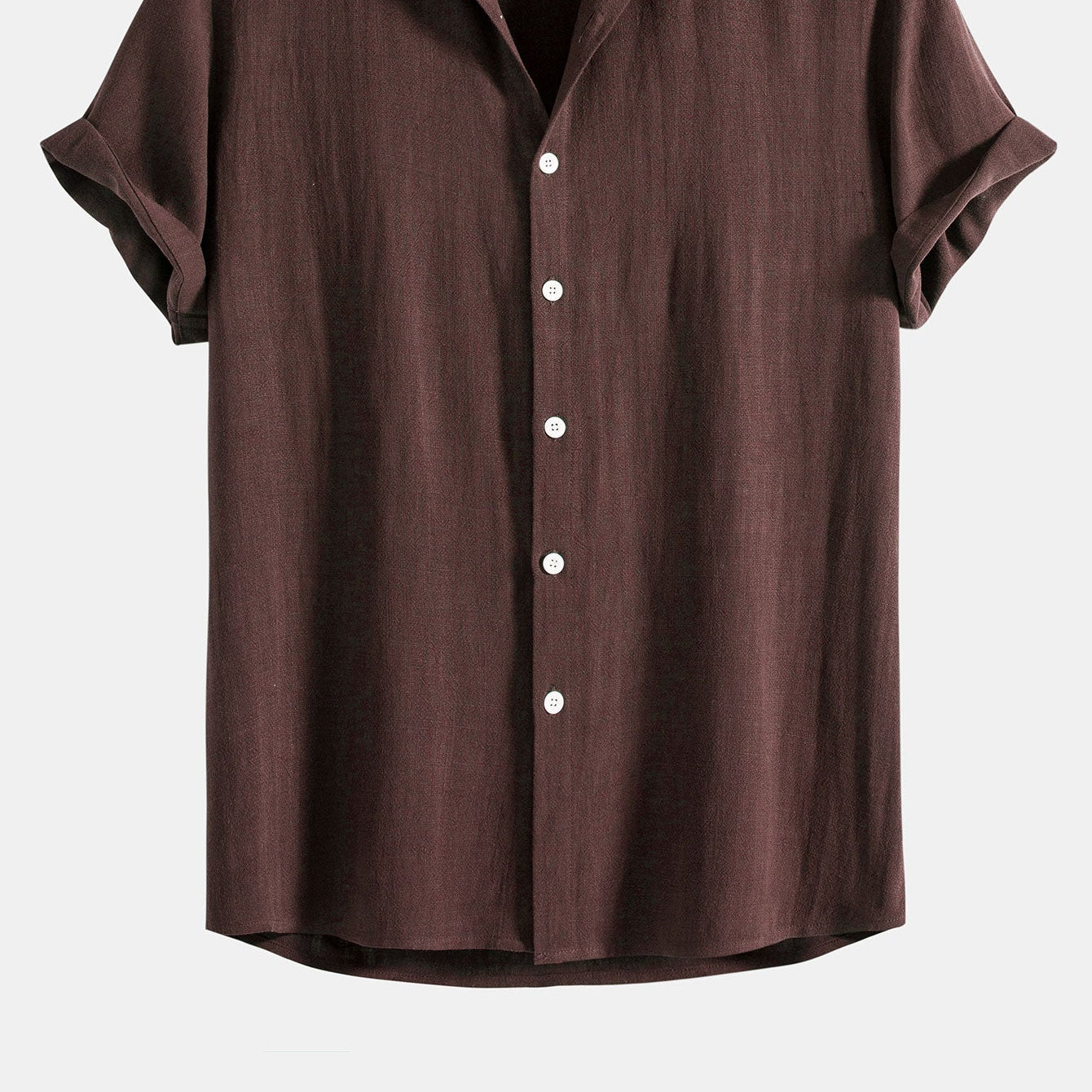 Men's Breathable Button-Up Shirt