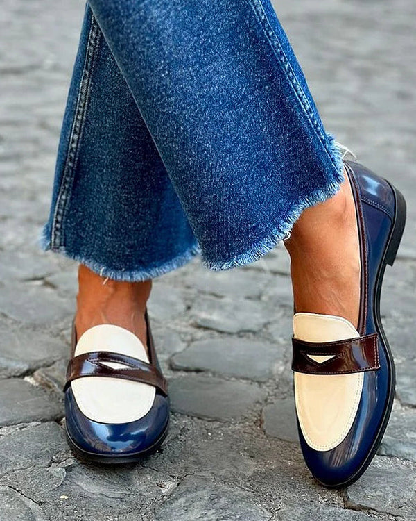 Chic Two-Tone Loafer