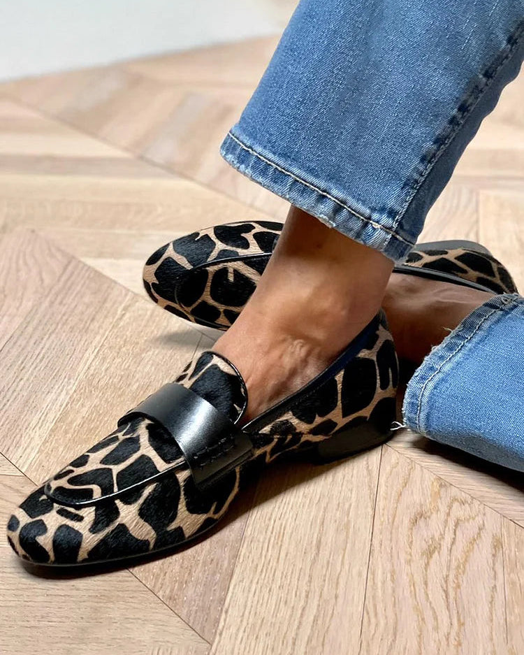 Animal Print Loafers – Timeless Style Meets Everyday Comfort