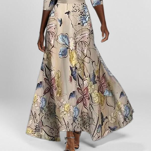 Women's Maximée Elegant Half-Sleeve Dress