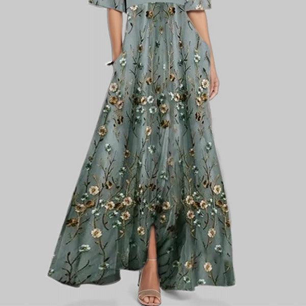 Women's Maximée Elegant Half-Sleeve Dress