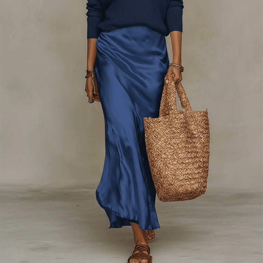 Ivory Midi Women's Set - Effortlessly Chic
