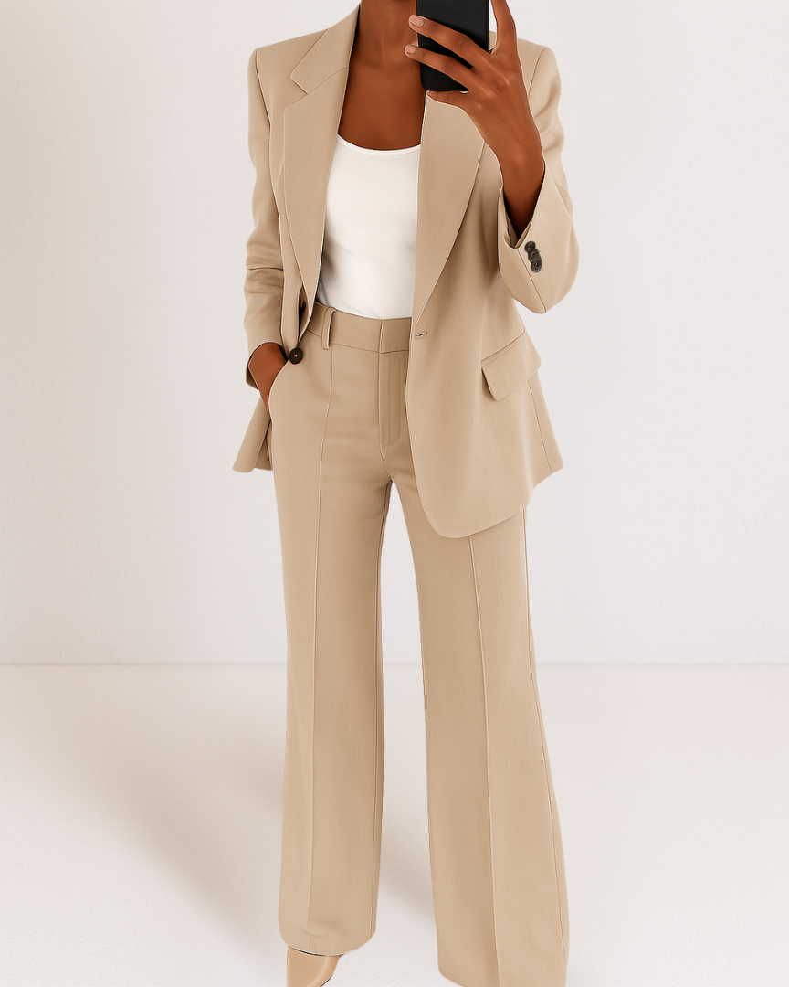 Chic Two-Piece Suit Set