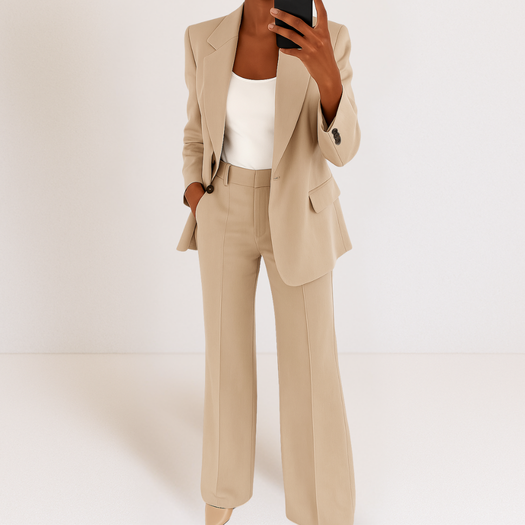 Chic Two-Piece Suit Set