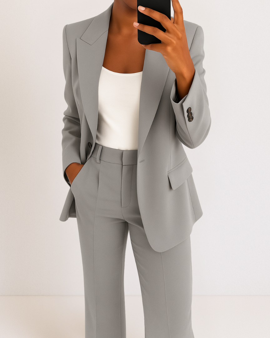 Chic Two-Piece Suit Set