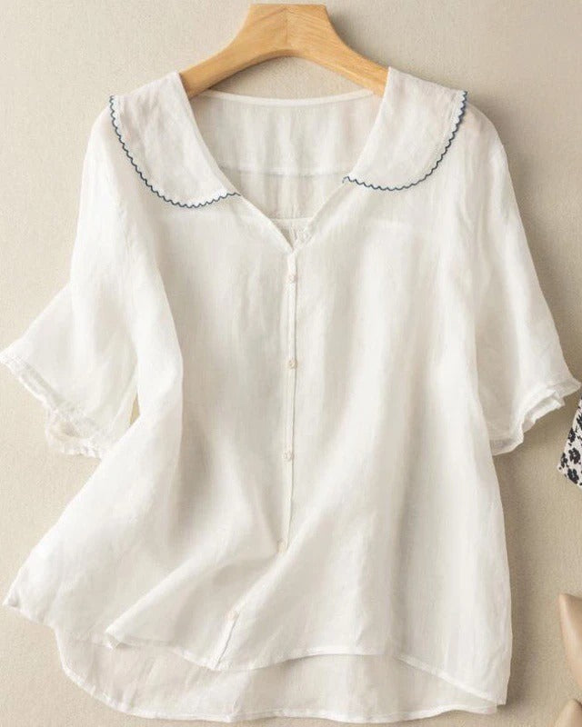 #1222 Khloe : Khloe | Elegant Blouse in van DUUWE