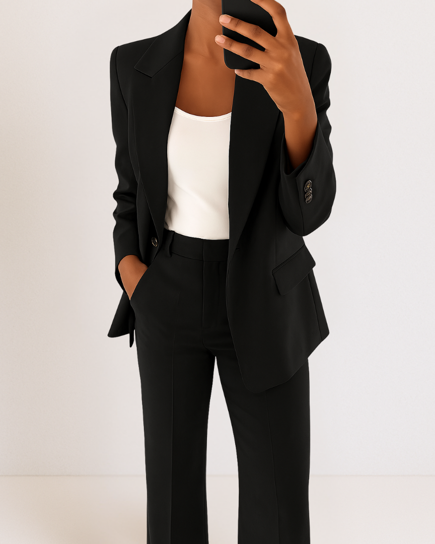 Chic Two-Piece Suit Set