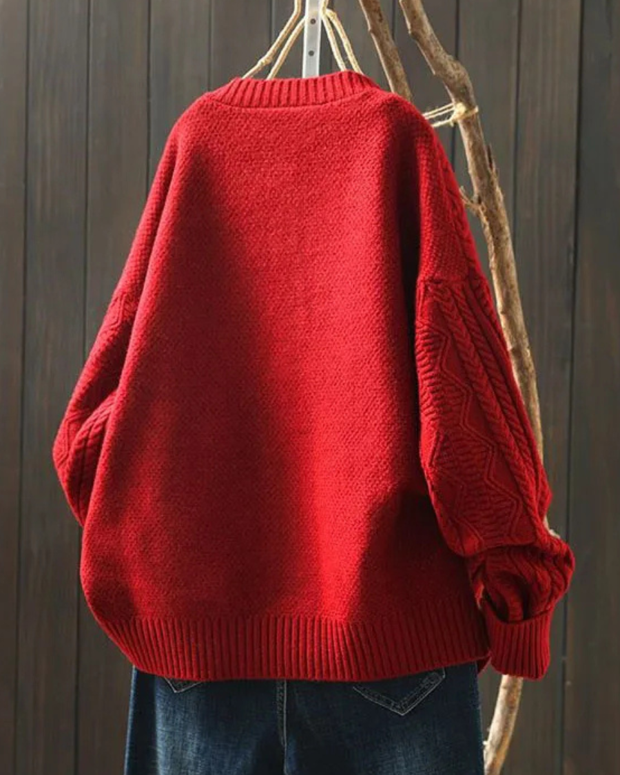 Cable Knit Cardigan | DUUWE