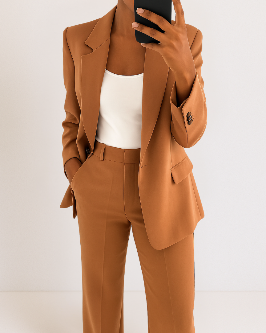 Chic Two-Piece Suit Set