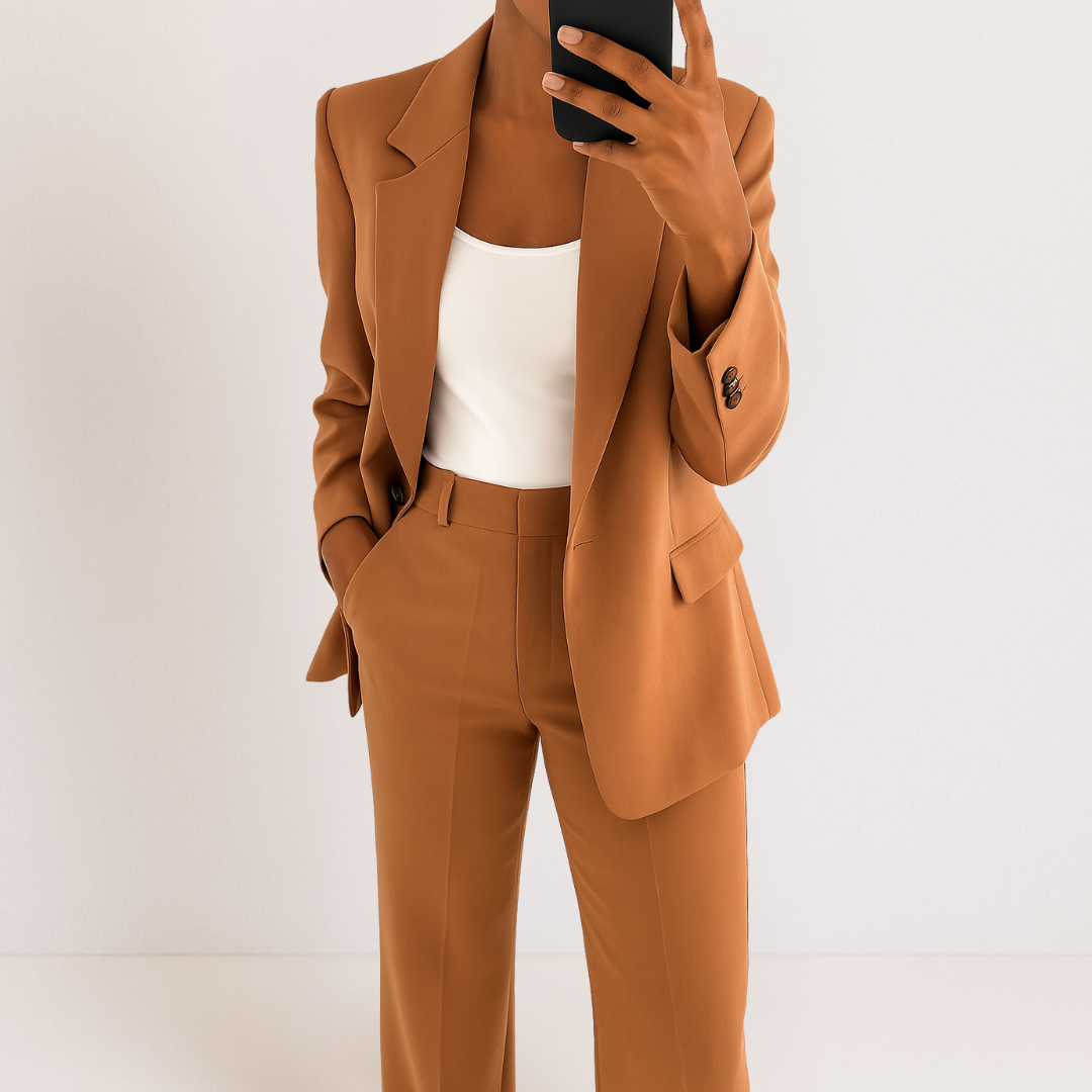 Chic Two-Piece Suit Set