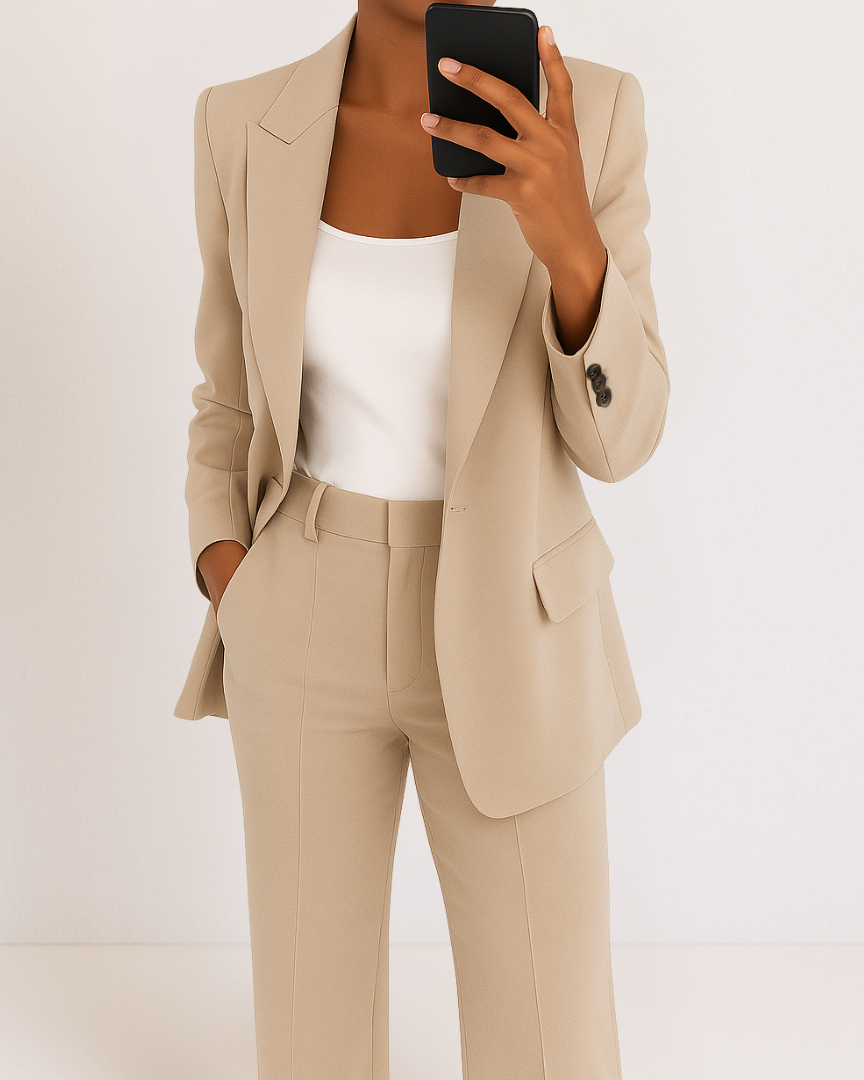 Chic Two-Piece Suit Set
