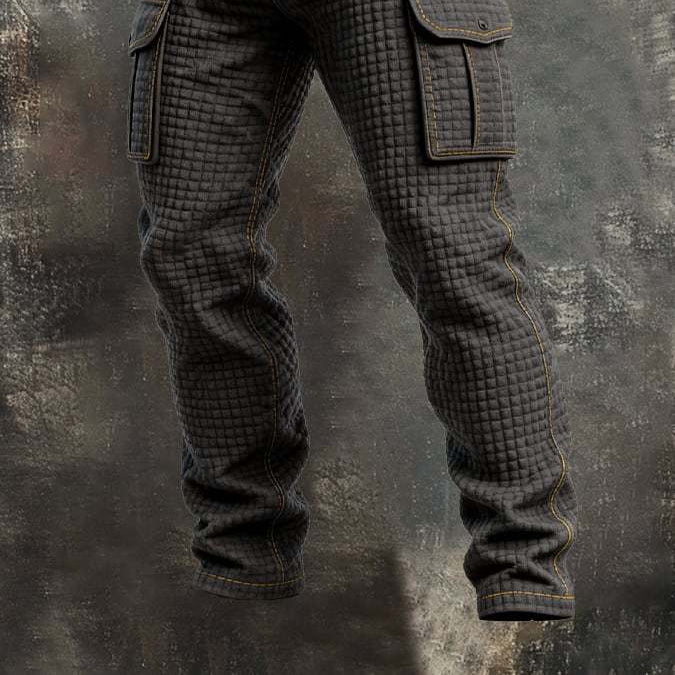 Men's Robust Cargo Pants for Work and Adventure
