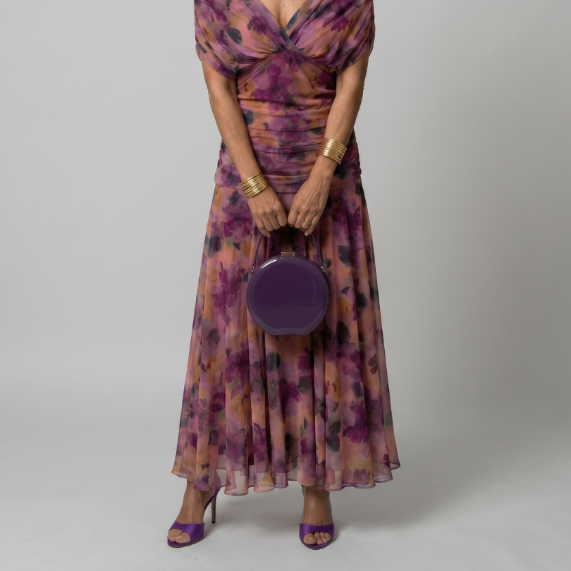 Calen | Off Shoulder Flow Midi Dress