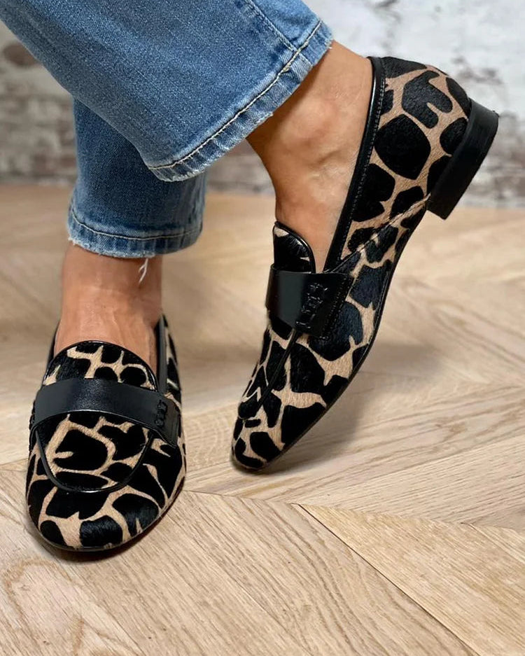 Animal Print Loafers – Timeless Style Meets Everyday Comfort