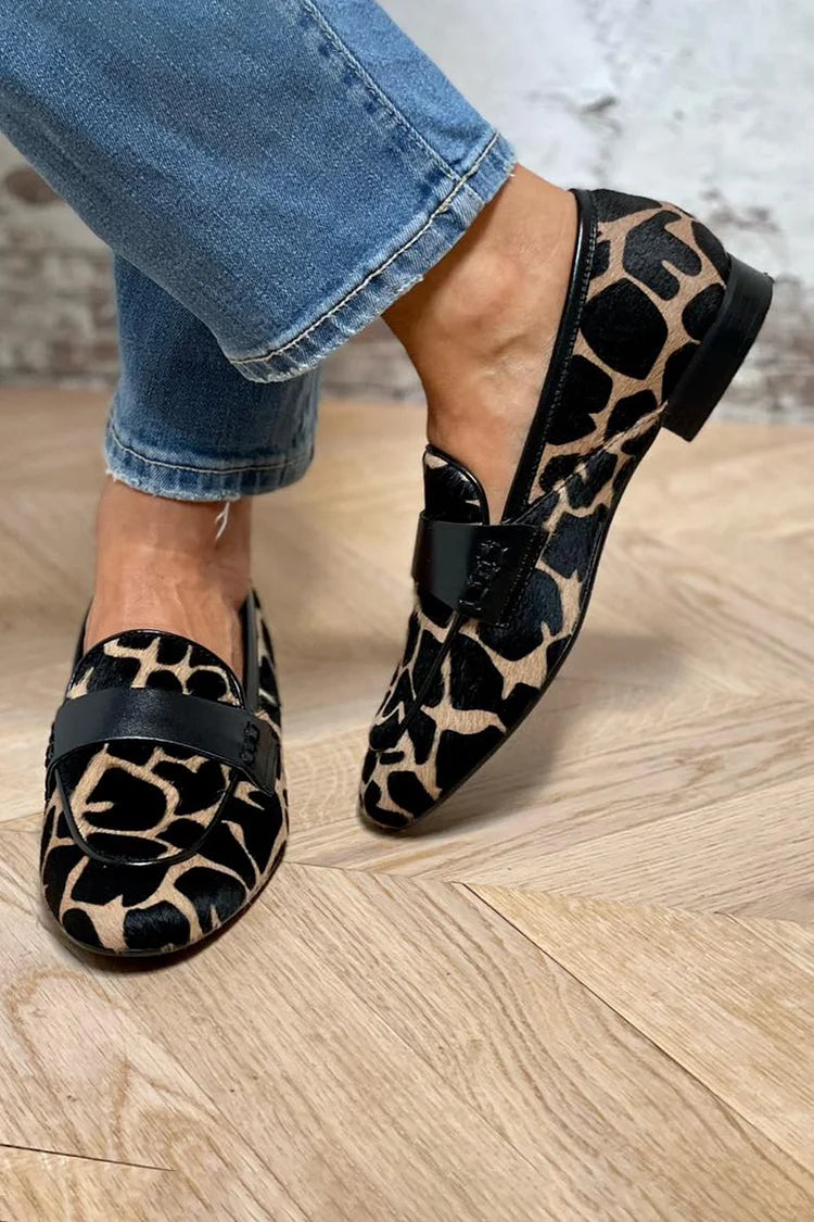 Animal Print Loafers – Timeless Style Meets Everyday Comfort