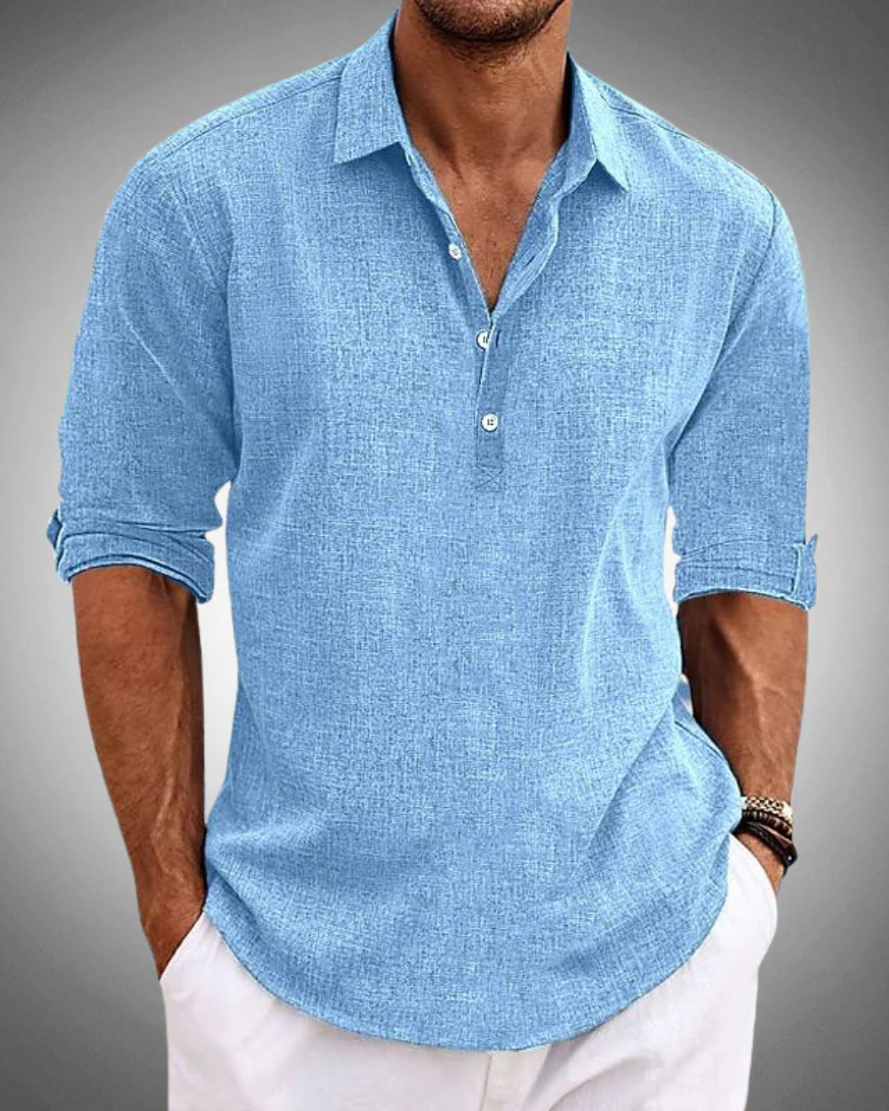 Classic Cotton Shirt - Timeless Comfort in 100% Cotton