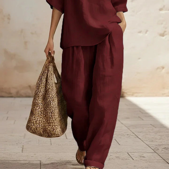 Lilly | Effortless Linen Two-Piece Set