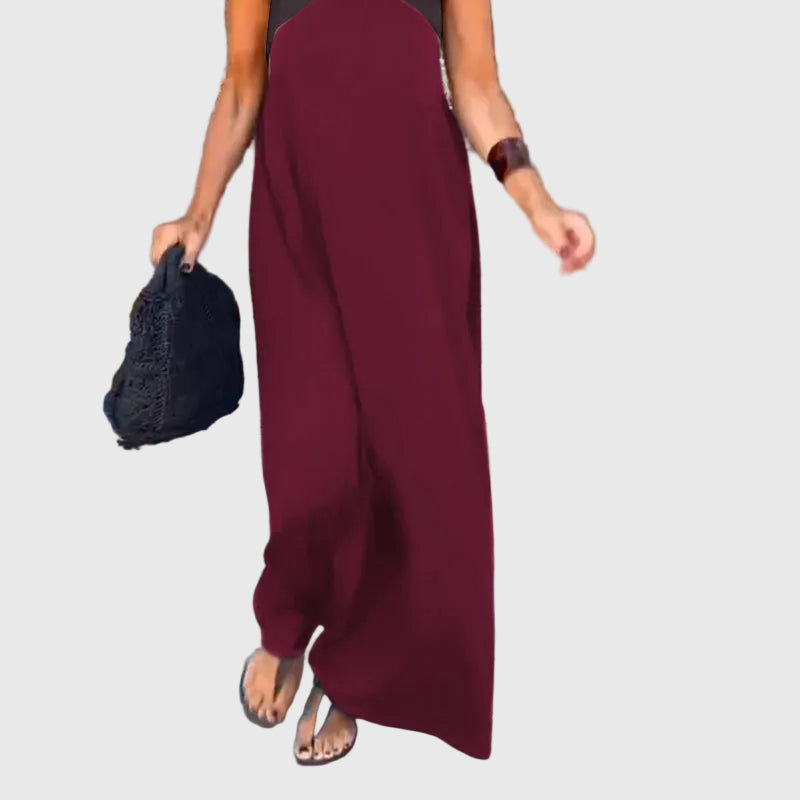 Women's Graceful Flowing Maxi Dress