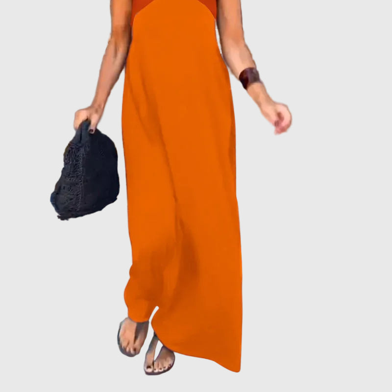 Women's Graceful Flowing Maxi Dress