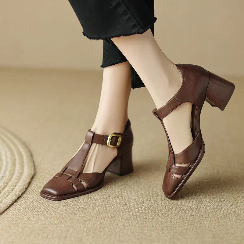 Women's Michela Square-Toe Sandals – Sleek, Modern Style for