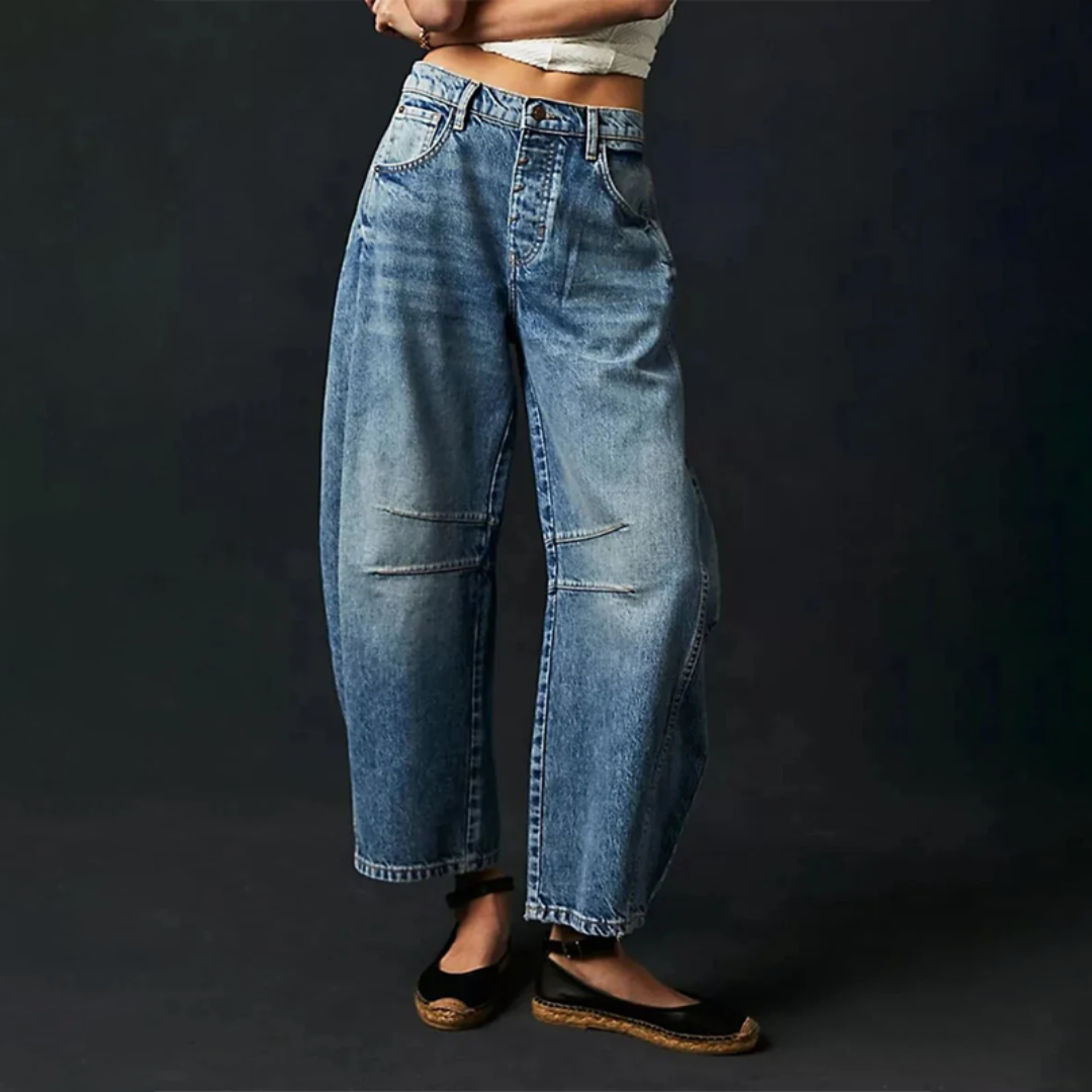 Women's Ellie Comfort Wide-Leg Jeans