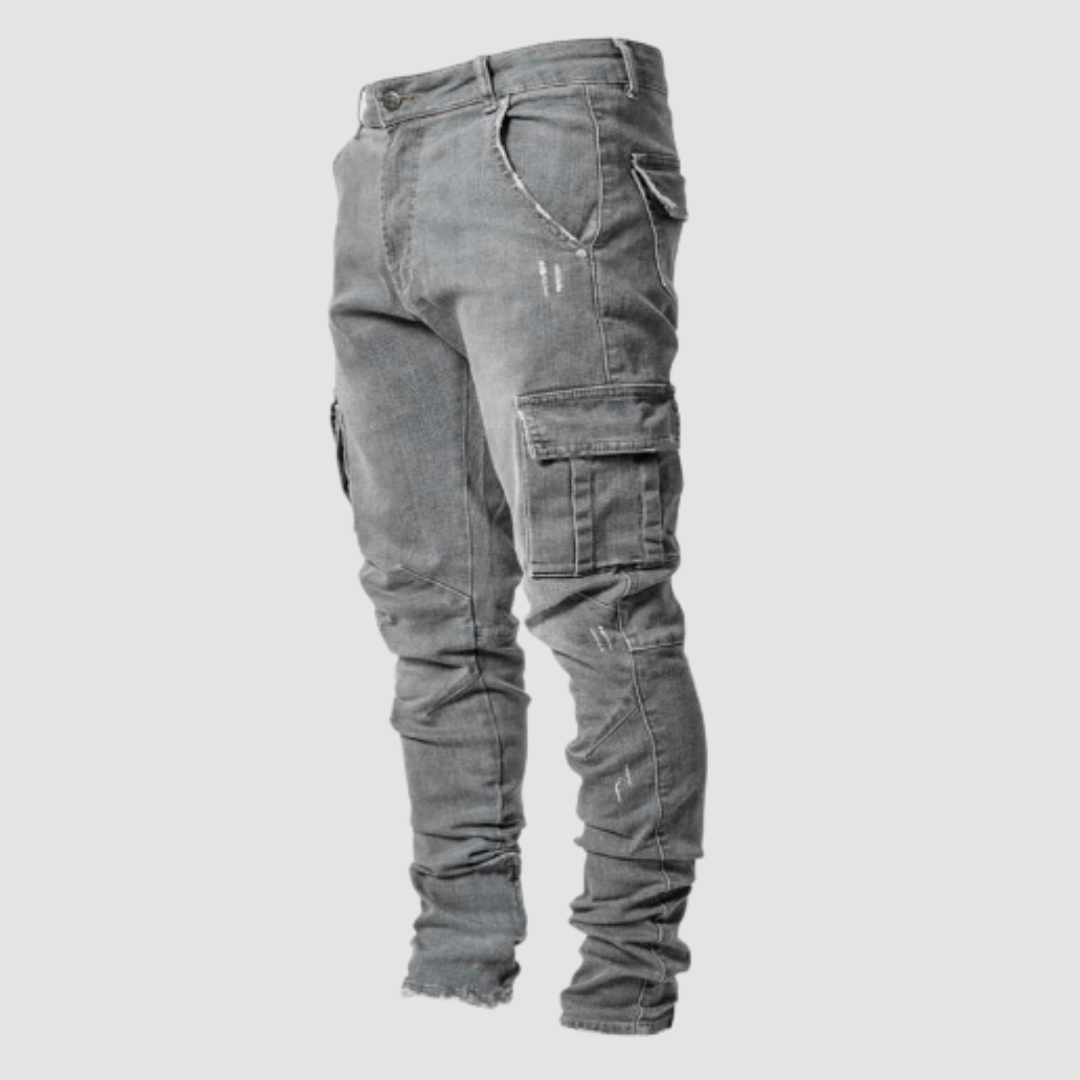 Men's Stretch Casual Jeans for All-Day Comfort—Ideal for Relaxed