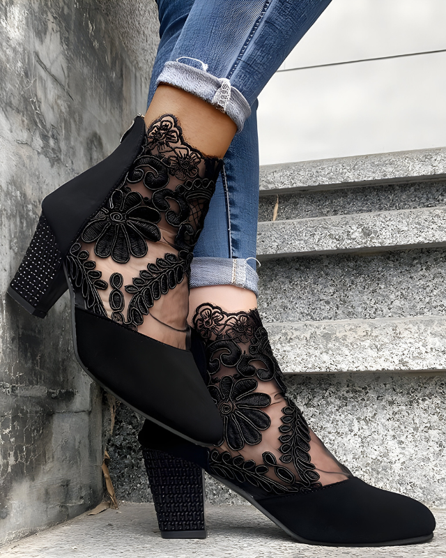 Breathable Orthopedic Heels for All-Day Comfort Red | DUUWE