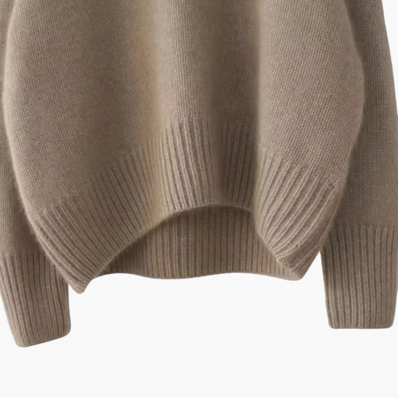 Women's Cozy Ultra-Soft High-Neck Knit Sweater