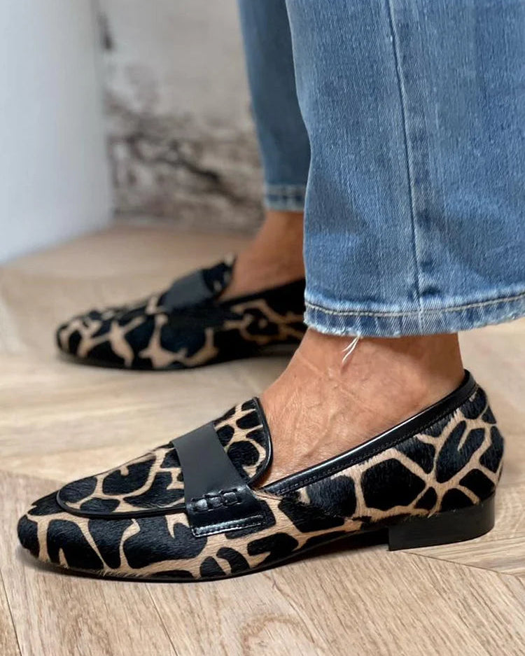Animal Print Loafers – Timeless Style Meets Everyday Comfort