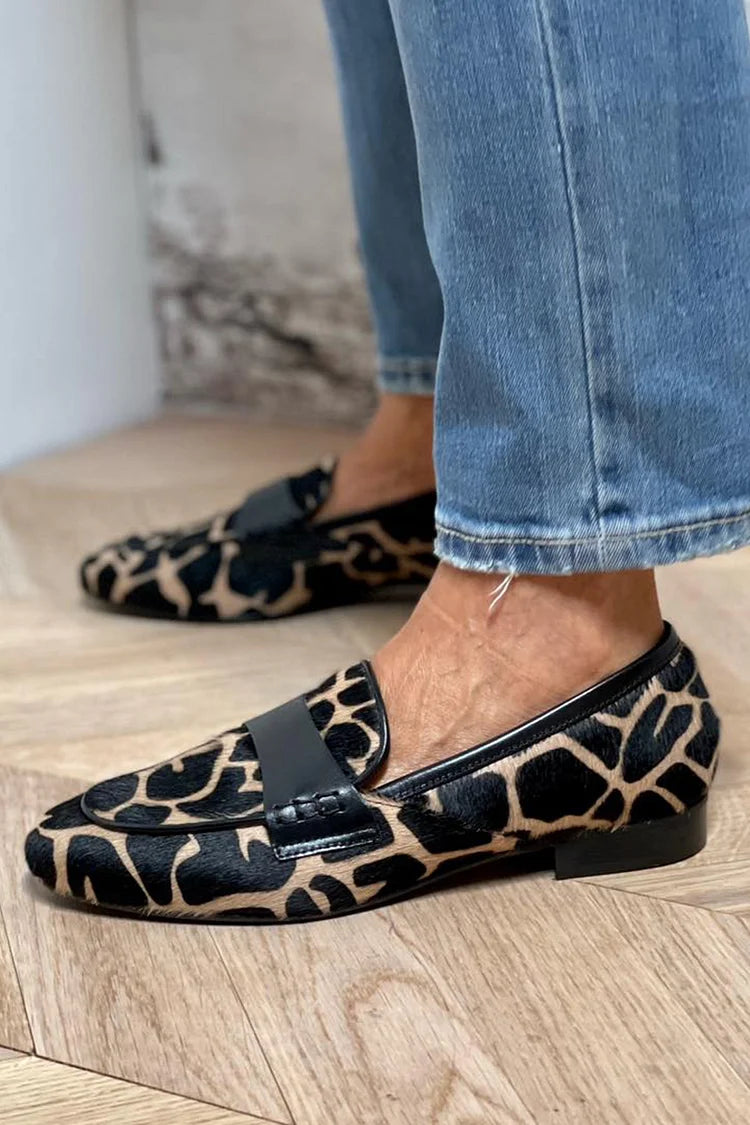 Animal Print Loafers – Timeless Style Meets Everyday Comfort