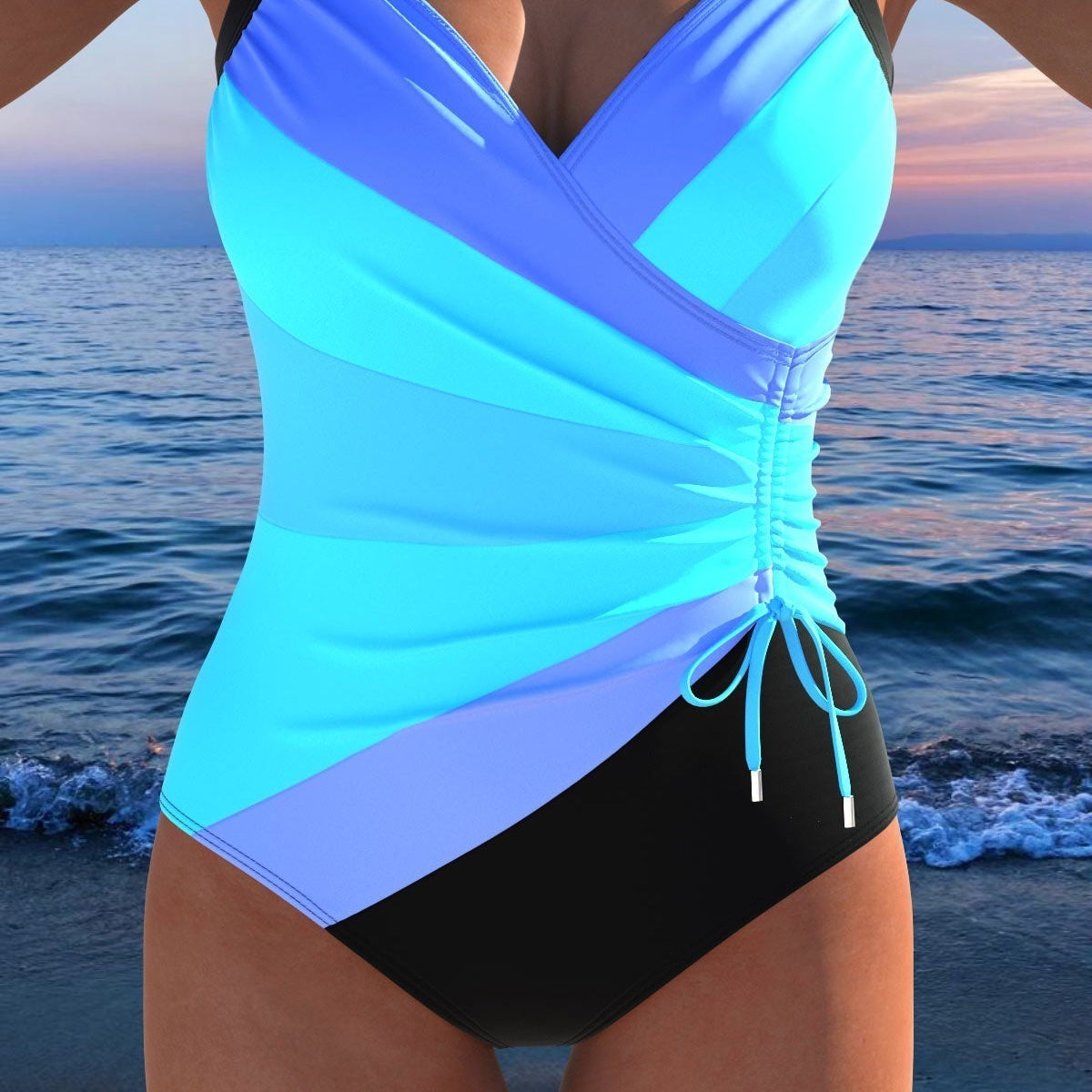 Women's Luxury Wrap Swimsuit