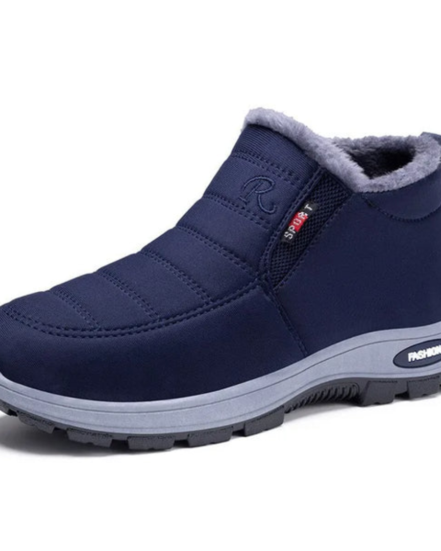 Anti-Slip Winter Shoes for Superior Traction Red | DUUWE
