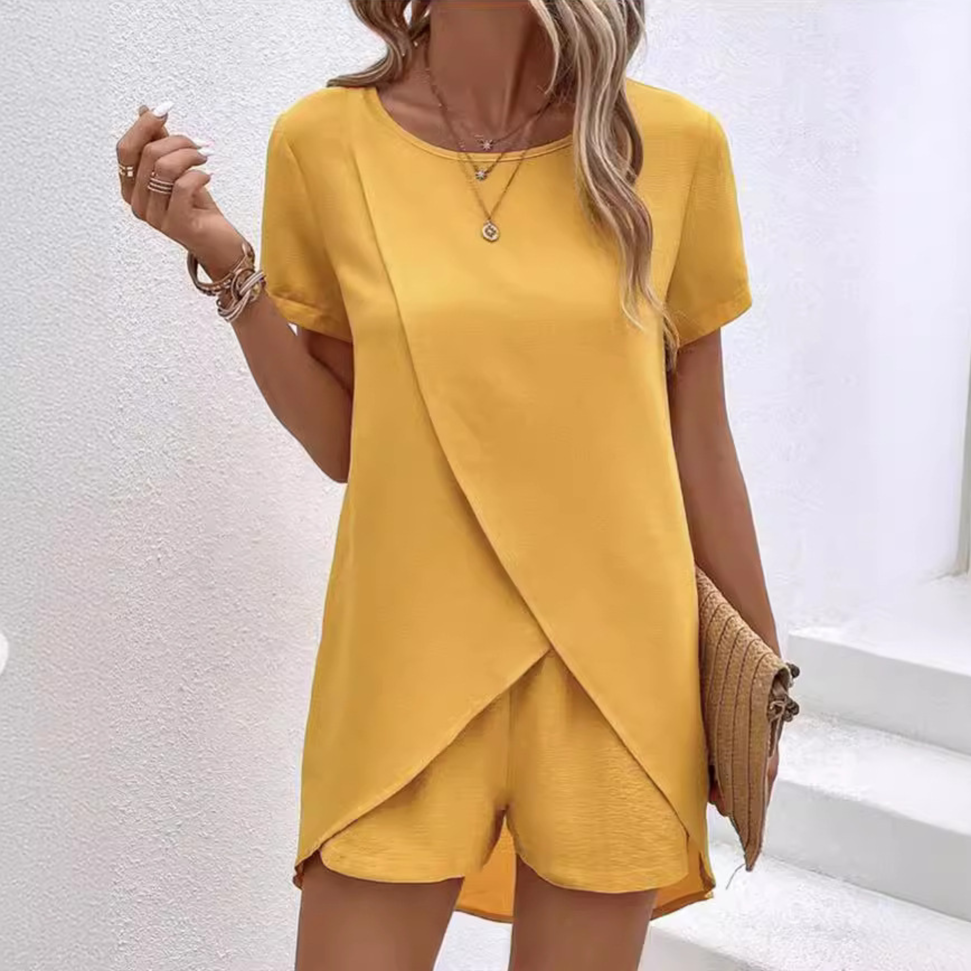 Women's Luxe Summer Co-ord Lounge Set for Effortless Style