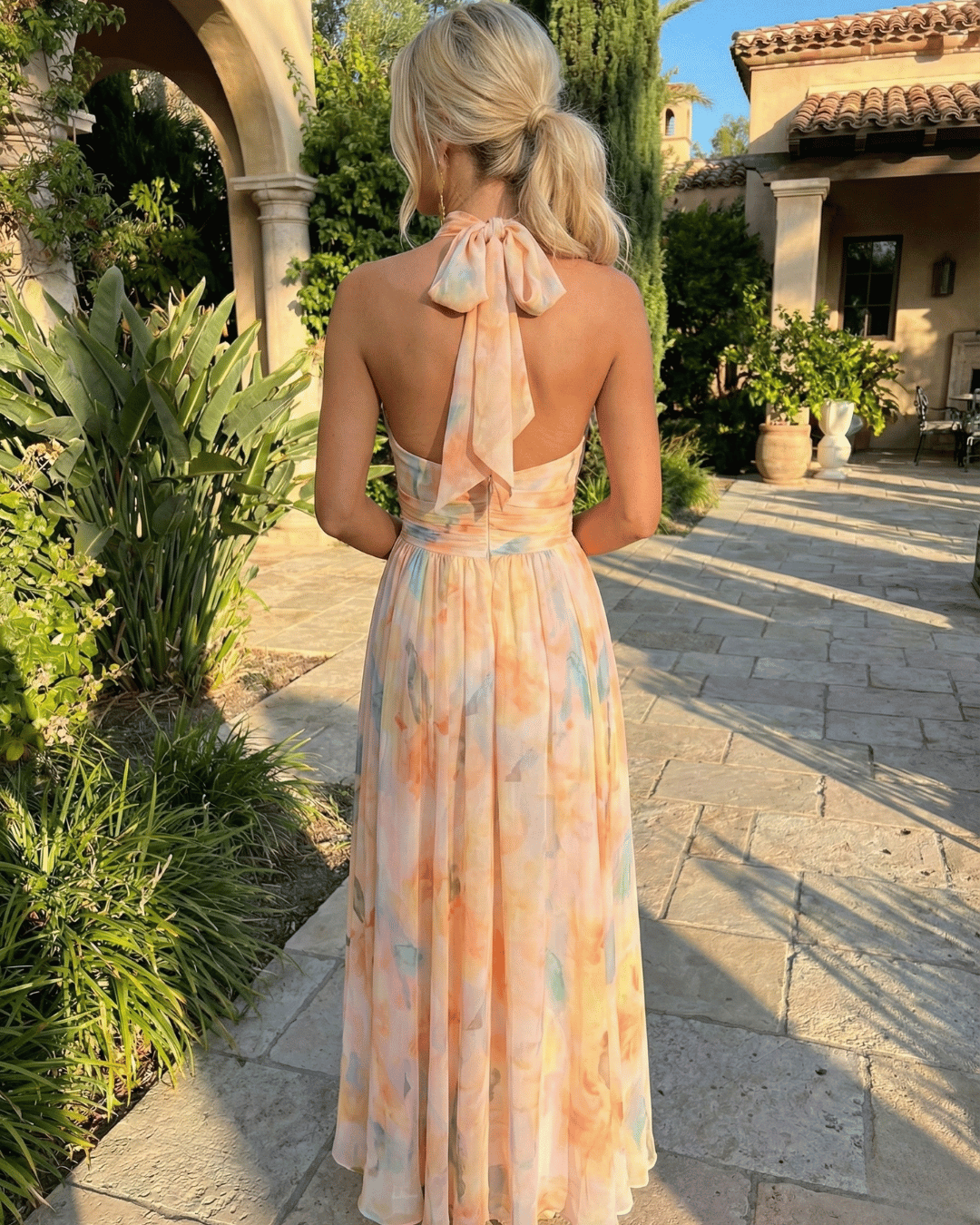 Blossom Midi Dress - Elegant, Flowy Midi for Any Occasion