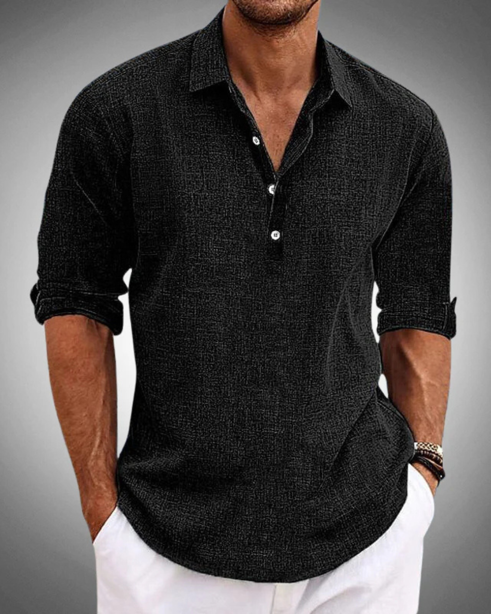 Classic Cotton Shirt - Timeless Comfort in 100% Cotton