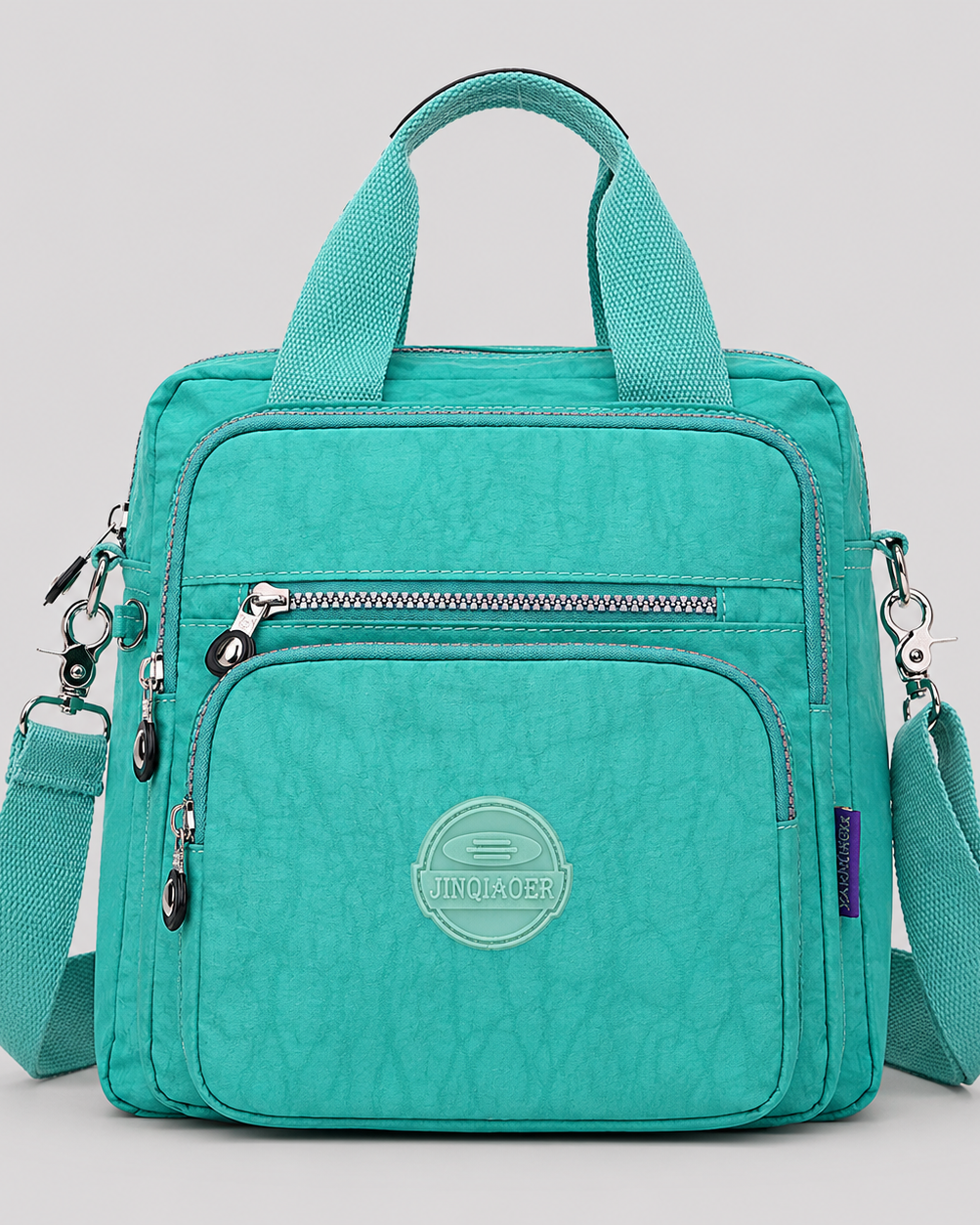 Women > Bags > Crossbody : 4-in-1 Women's Crossbody Bag – Stylish, Practical & Versatile in Blue-Green van DUUWE
