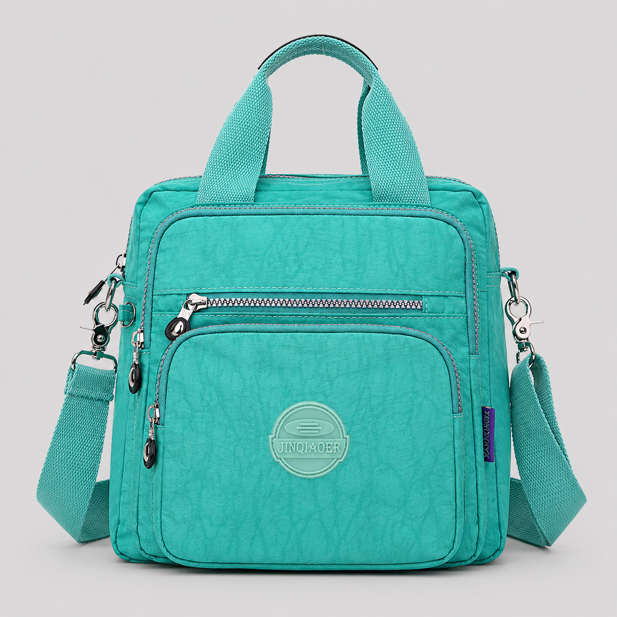 Women > Bags > Crossbody : 4-in-1 Women's Crossbody Bag – Stylish, Practical & Versatile in Blue-Green van DUUWE
