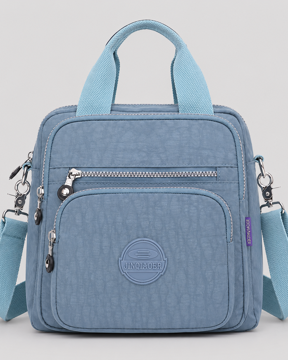 Women > Bags > Crossbody : 4-in-1 Women's Crossbody Bag – Stylish, Practical & Versatile in Gray van DUUWE