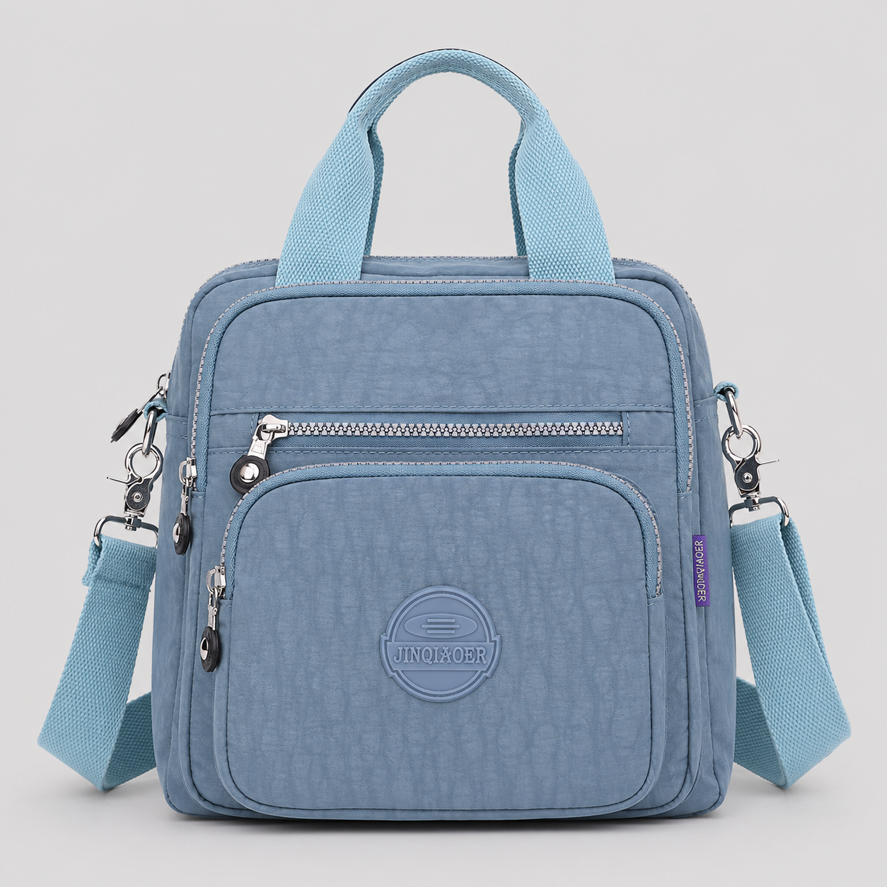Women > Bags > Crossbody : 4-in-1 Women's Crossbody Bag – Stylish, Practical & Versatile in Gray van DUUWE