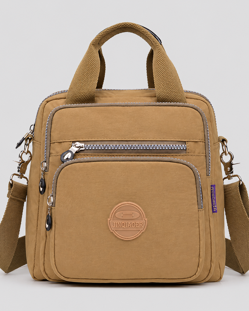 Women > Bags > Crossbody : 4-in-1 Women's Crossbody Bag – Stylish, Practical & Versatile in Beige van DUUWE