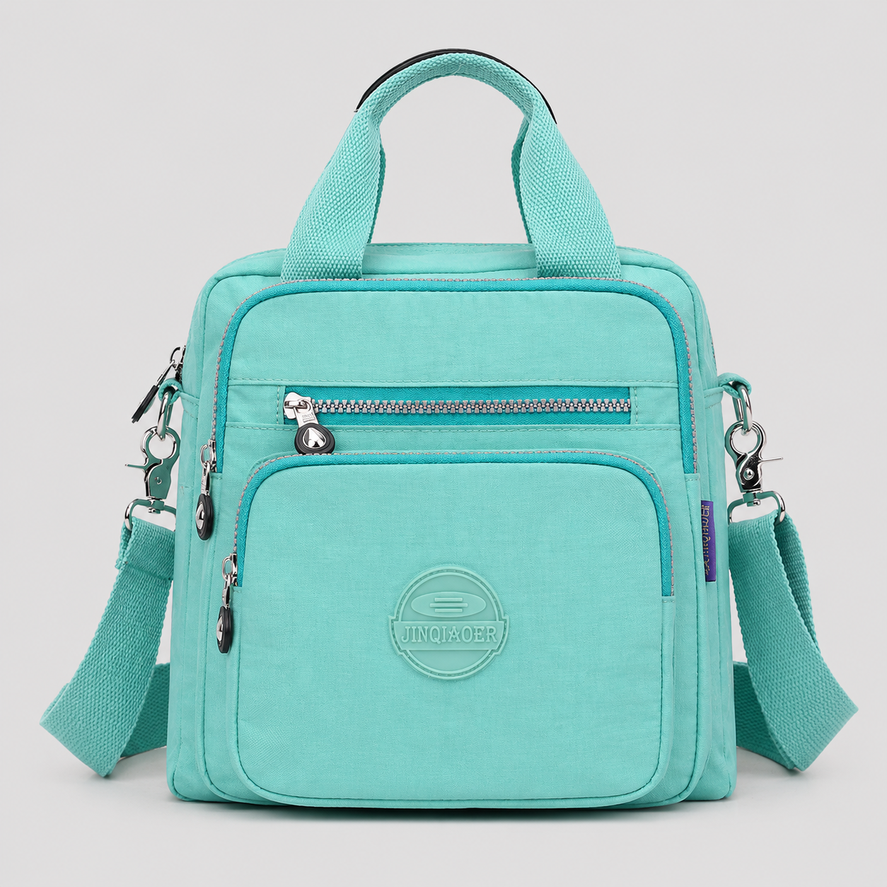 Women > Bags > Crossbody : 4-in-1 Women's Crossbody Bag – Stylish, Practical & Versatile in Emerald van DUUWE