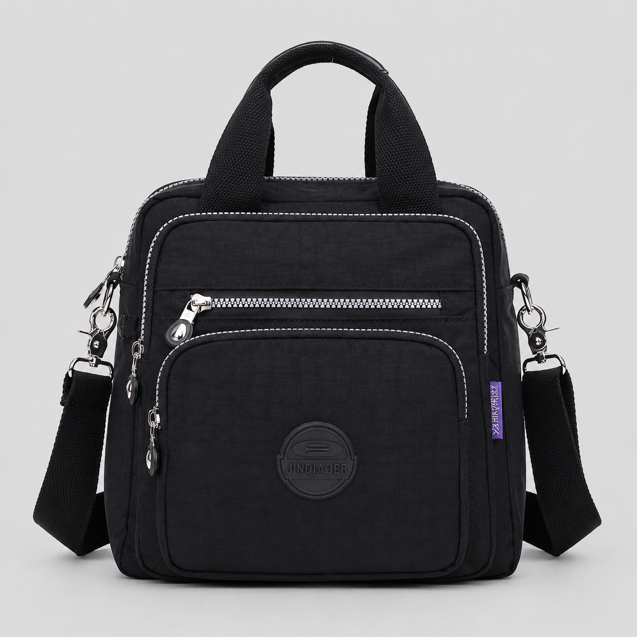 Women > Bags > Crossbody : 4-in-1 Women's Crossbody Bag – Stylish, Practical & Versatile in Black van DUUWE