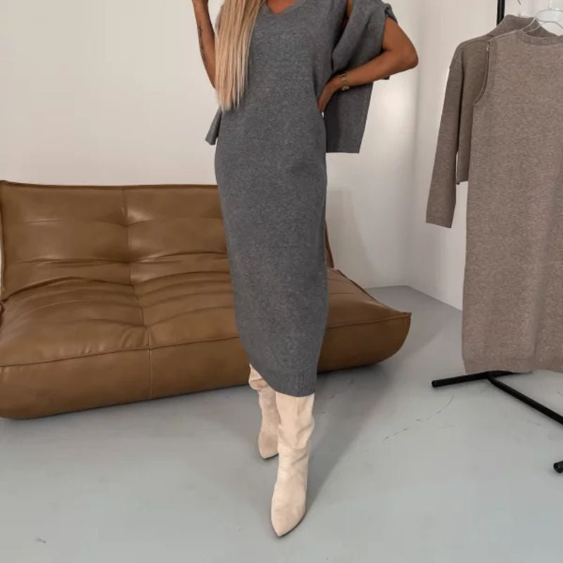Women's Exquisite Knit Set for Timeless Style