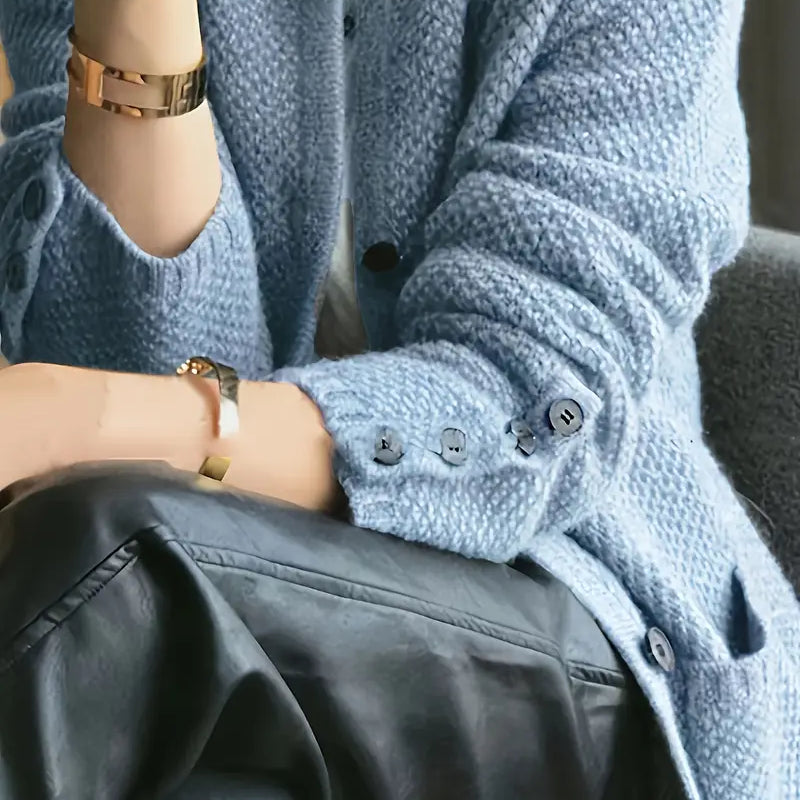 Women's Cozy Knit Sweater - Soft, Warm & Effortless Style