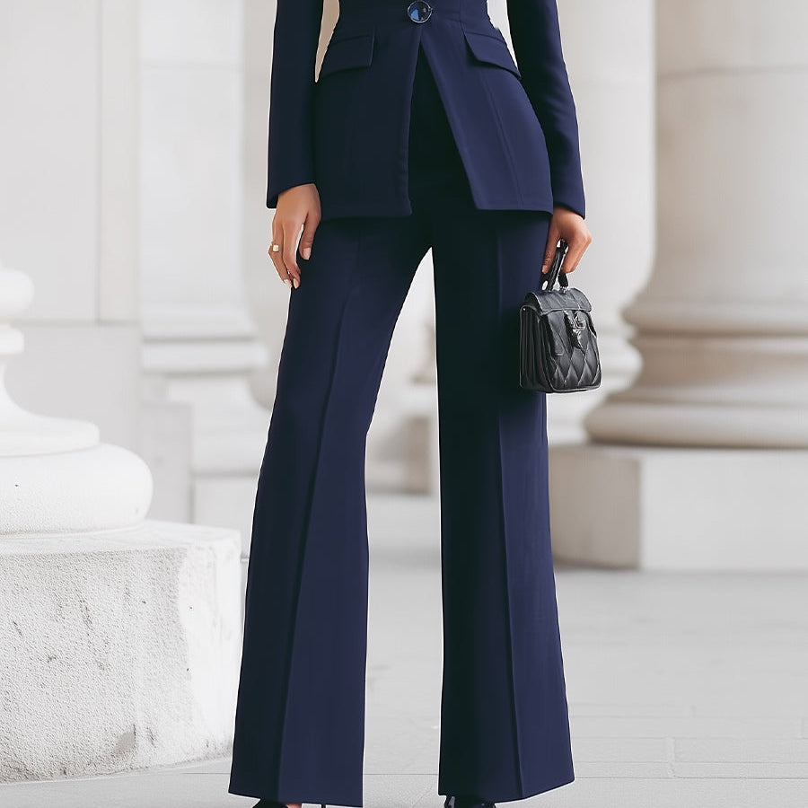Women's Tailored Blazer & Trouser Suit Set – Sleek, Sophisticated