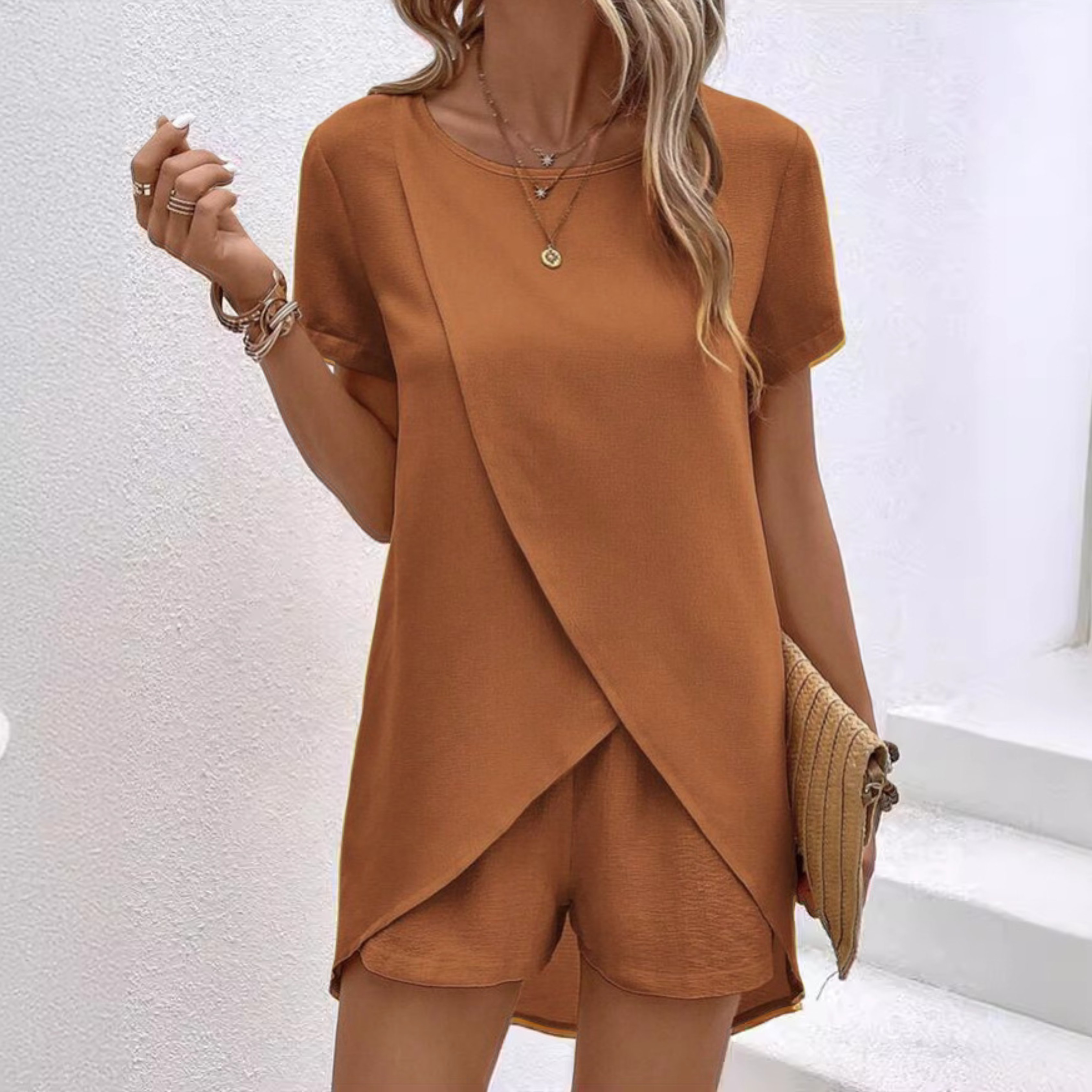 Women's Luxe Summer Co-ord Lounge Set for Effortless Style