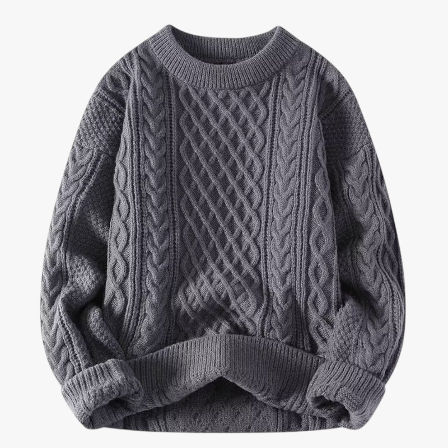 Women's Cozy Knit Sweater: Warmth with Effortless Style
