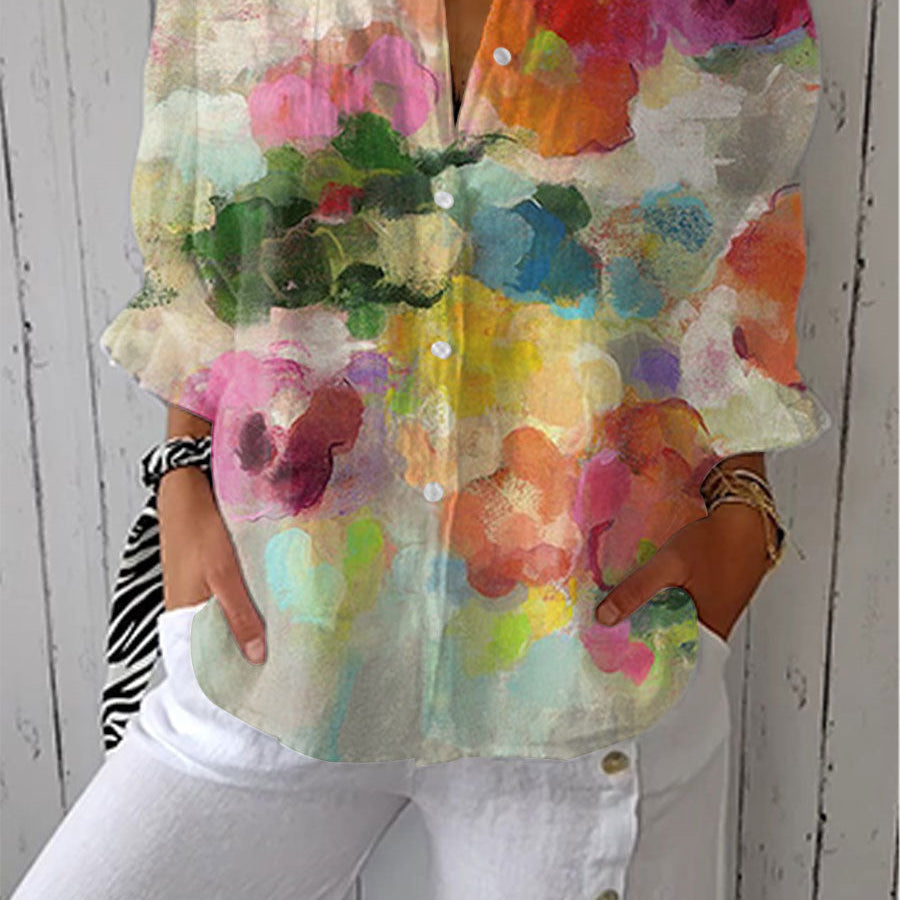 Women's Watercolor Dreams Blouse