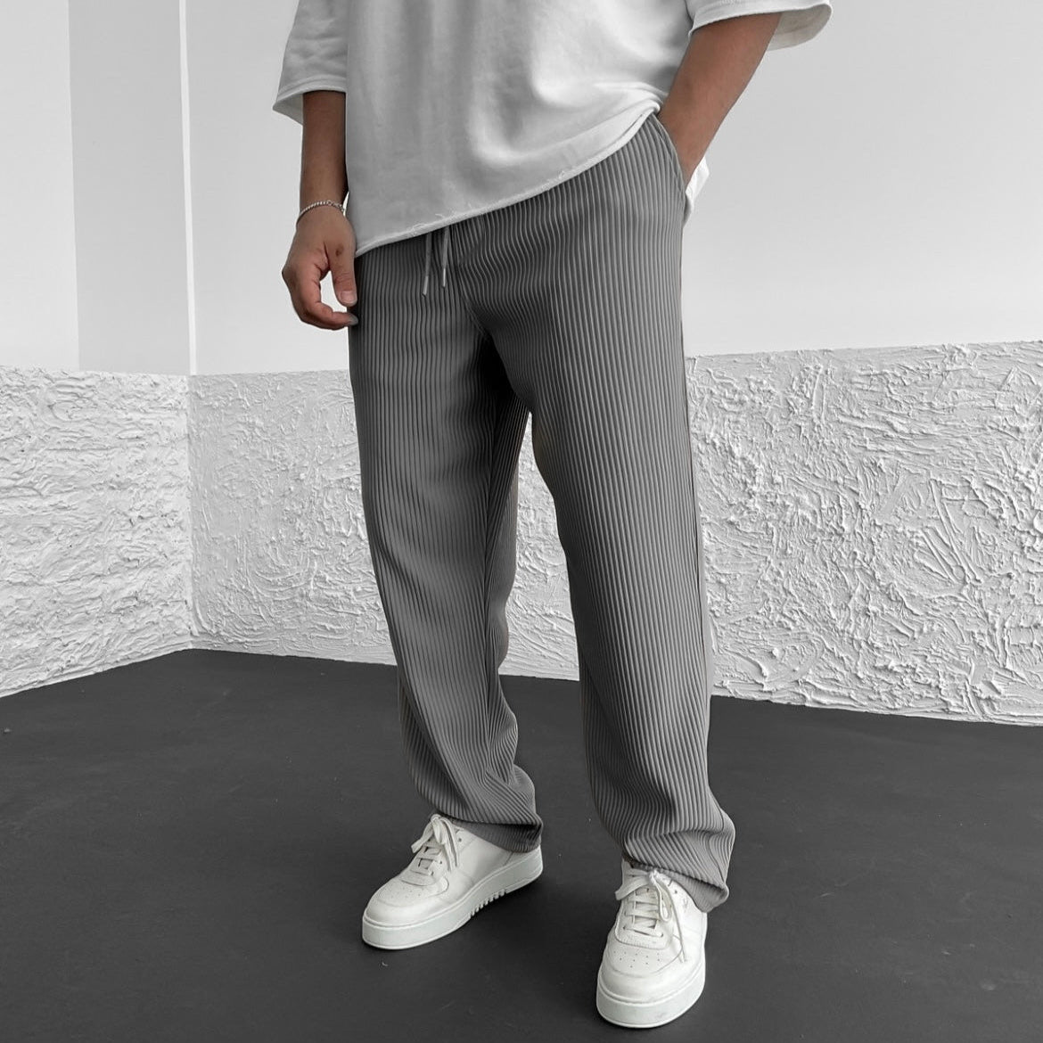Velin Corduroy Knit Pants — Cozy, Modern Everyday Essentials